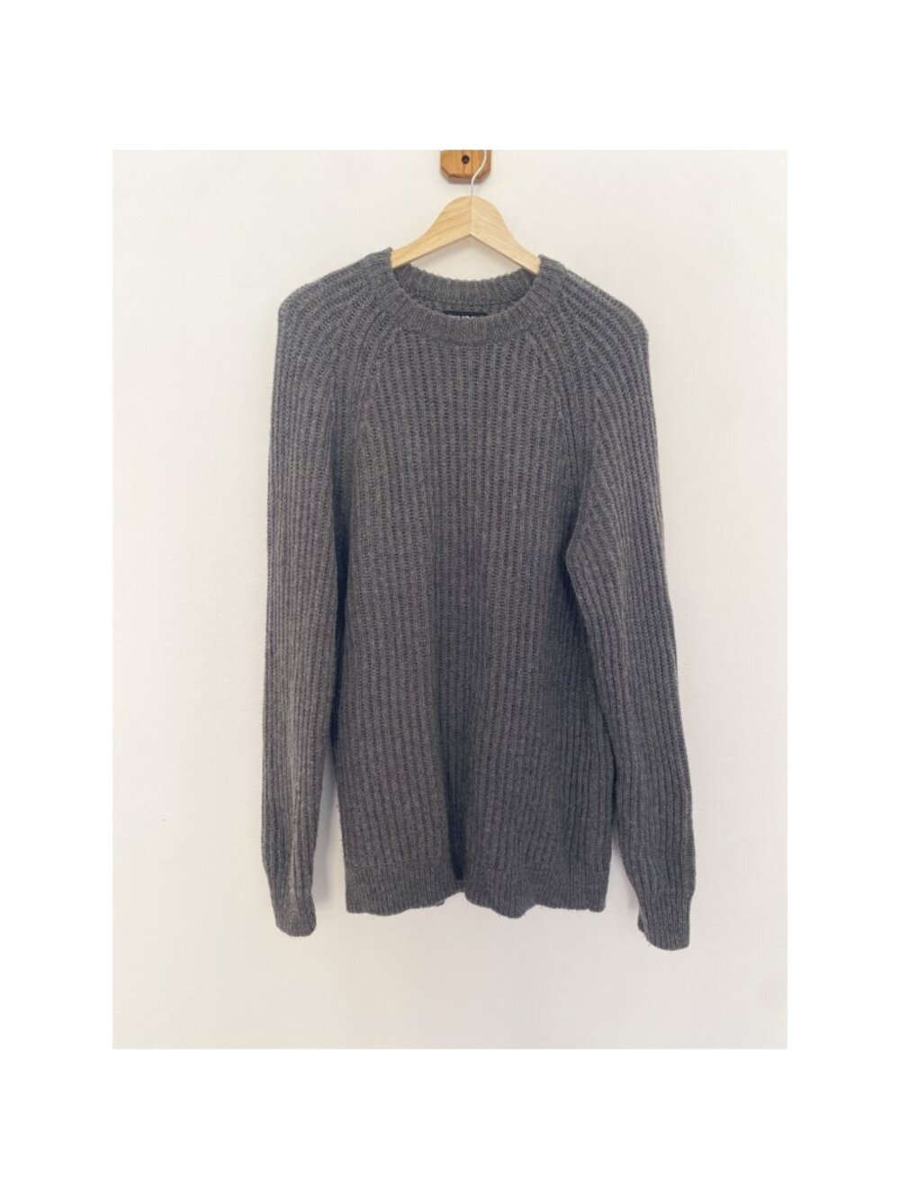 Naadam Wool Cashmere Sweater Gray